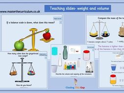 year 1 weight and volume white rose style by