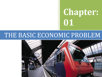 IGCSE/O Level/Edexcel  Economics Chapter 1: Basic Economic Problem