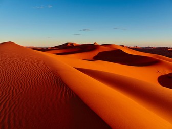 Hot Deserts Unit of Work