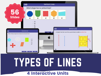 Types of Lines Year 3 Interactive Lesson