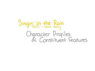 AQA A Level Dance - Singin In the Rain revision