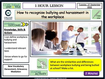 Bullying & Harassment in Workplace