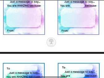 Compliment Cards - You are AMAZING…