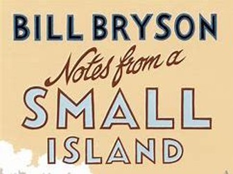 Non-Fiction Comprehension - Bill Bryson