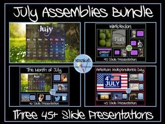 July Assemblies Bundle