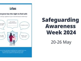 Safeguarding Awareness Week: Safeguarding lead corridor poster