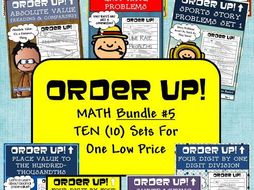 Order Up! Math Bundle #5 (10 Sets)