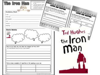 'The Iron Man' Year 3/4 Guided Reading 11-week Unit