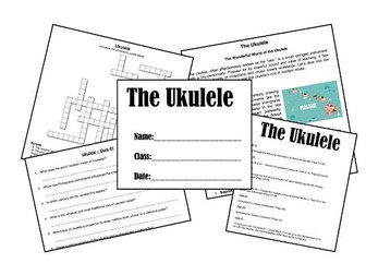 The Ukulele (Cover Work Booklet)