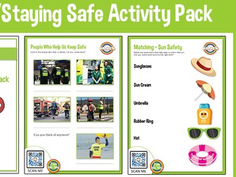 Keeping / Staying Safe Activity Pack