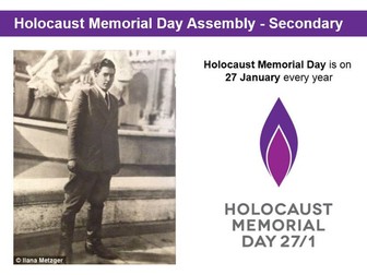 Holocaust Memorial Day Assembly for Secondary Schools