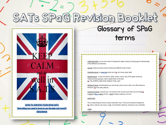 Y6 SATs SPaG Revision Booklet