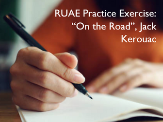 RUAE / Close Reading Practice Assessment