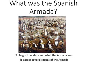 KS2/3 Spanish Armada lesson
