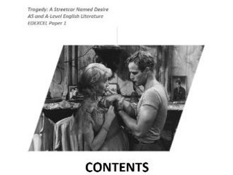 STREETCAR NAMED DESIRE TRAGEDY TENNESSEE WILLIAMS AS A LEVEL NOTES