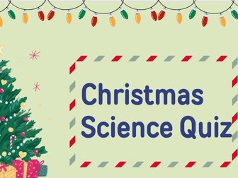 Science Christmas Quiz