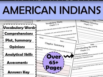 American Indians Novel Study