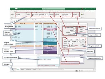 Multi-tasking Little Man Computer in Excel