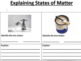 Explaining States of Matter In Objects