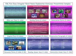 Irregular Plural Nouns Use-Structure-Exercises Presentation