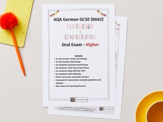AQA German GCSE Oral Higher