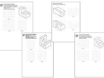 Orthographic Drawing Tasks