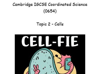 0654 B2 - Cells Topic Booklet