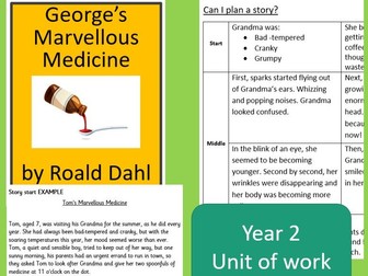 George's Marvellous Medicine Year 2 Unit
