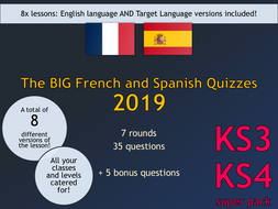 The BIG Language Quizzes Super Pack