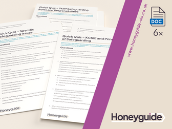 Safeguarding Training Quiz - Safeguarding Issues