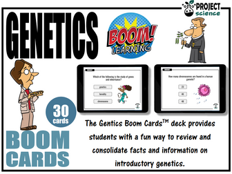 Genetics Boom Cards™ - Distance Learning
