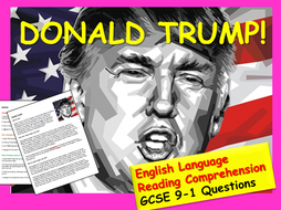 Reading Comprehension - Trump
