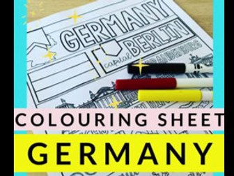 Germany Colouring and Information Sheet