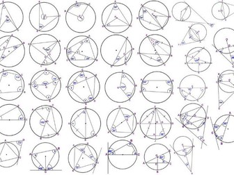 Circle Theorems - 35 Questions