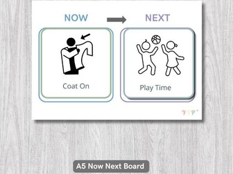 FREE Now & Next Visual Support Board | EYFS, SEND, Autism & ADHD | Printable PDF