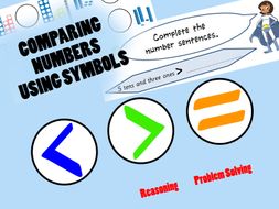 Comparing Numbers Using and = Symbols - Differentiated by mrtomgregory ...