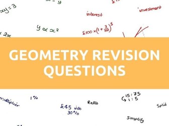 GCSE Maths Geometry Questions