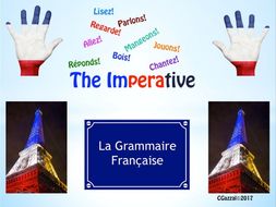 The Imperative in French - A Complete Guide. | Teaching Resources