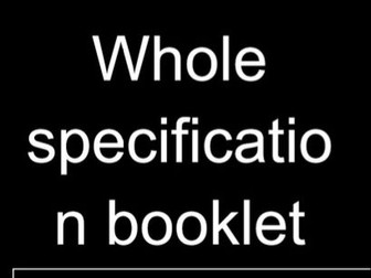 AQA GCSE Sociology content booklet