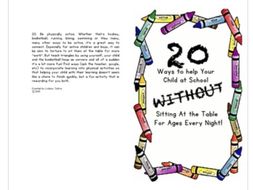 20 Ways to Help Your Child Without Sitting at the Table for Hours Every Night