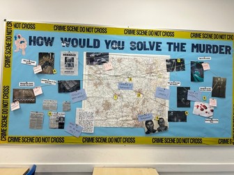 Criminology Display Board