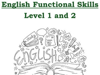 English Functional Skills Booklet (Level 1 & Level 2)