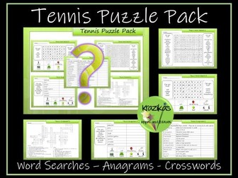 Wimbledon / Tennis Puzzle Pack