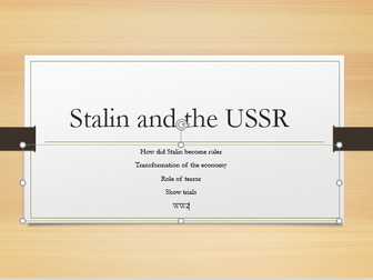 Stalin and the USSR