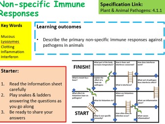 non specific immune response