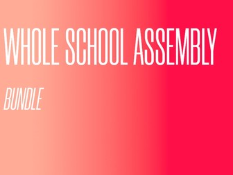 Whole School Assembly Bundle: Equality, Environment, and Wellbeing ⭐ 5 Assembly Pack | Save Time | Ready to Deliver | KS3–KS5