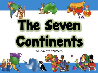 The Seven Continents: Features, Activities, Mini-Book