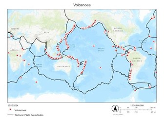 Mapping Volcanoes and Plates - GIS Lesson