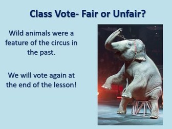 Fair versus Unfair Circus Animals