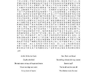 Shakespeare phrases-puzzle
